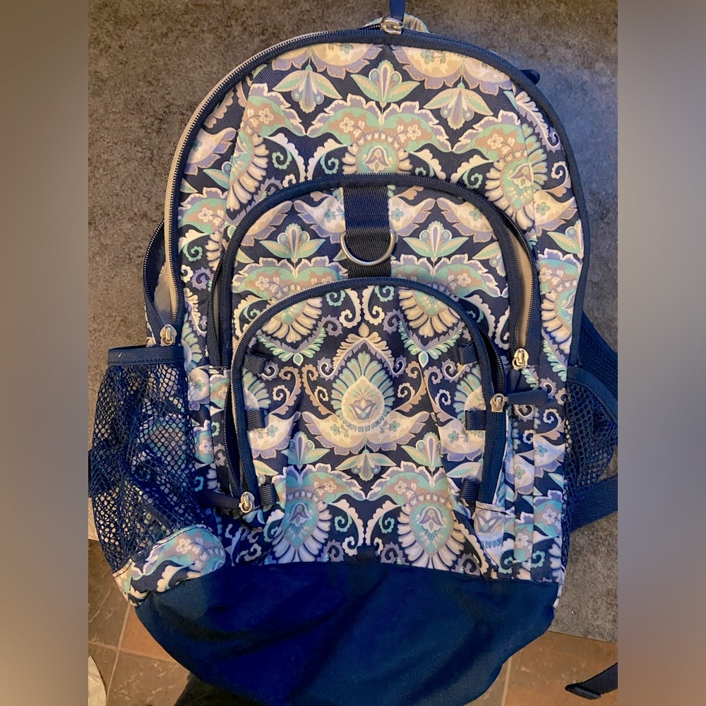 Pottery Barn Teen Backpack. Lots of pockets. Tons of room